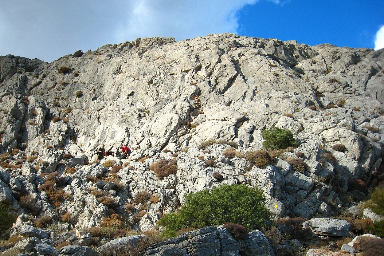 La petite falaise de Julian (Kalymnos)