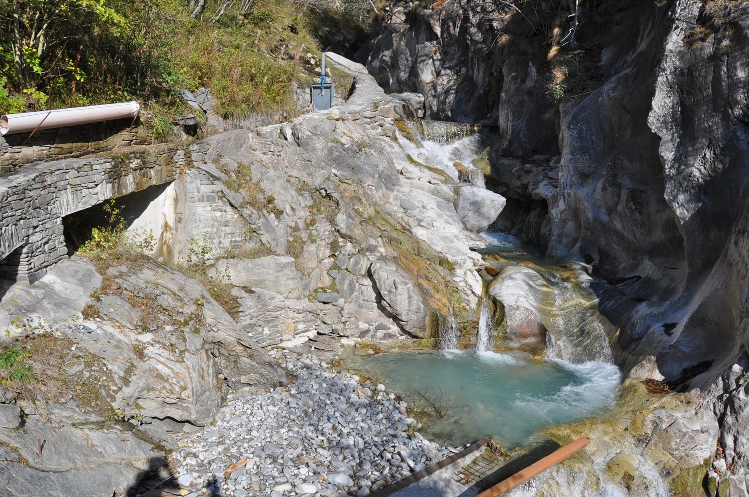 Undra: prise d'eau