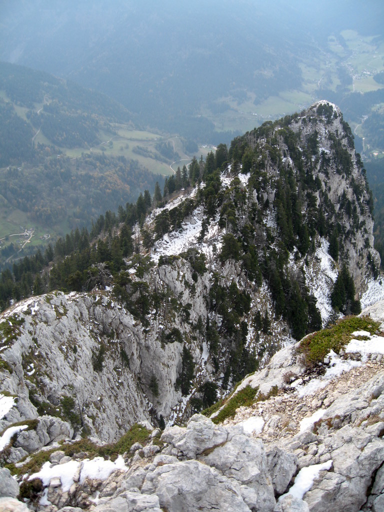 Sur l'arête