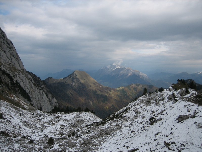 Pointe de Vélan et Tournette au fond