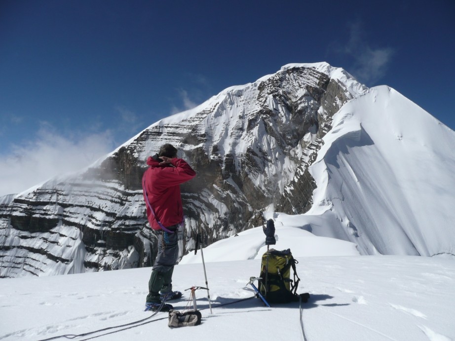 Khatung Kang depuis le Thorong Peak
