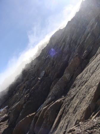 La face nord du Taillon