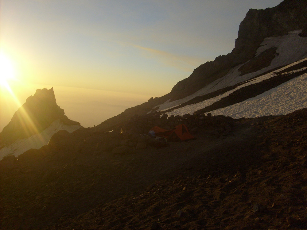 Bivouac de fou vers 2950m