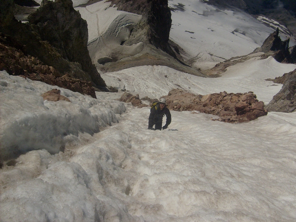 Itiniraire de montée/descente mais c'est moins raide que ça!