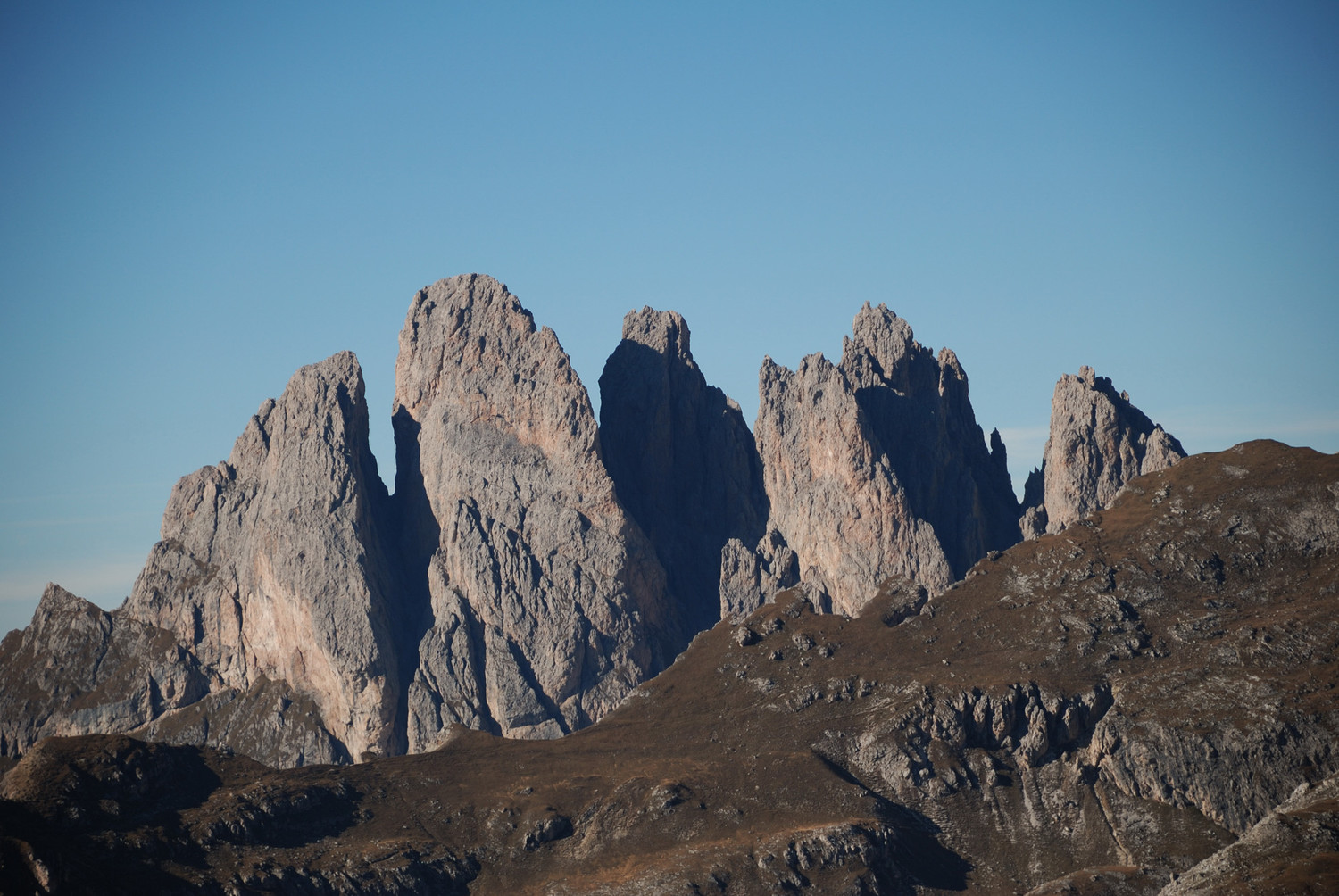 Kleine Cierspitze (en fait la 2ème en partant de la gauche)
