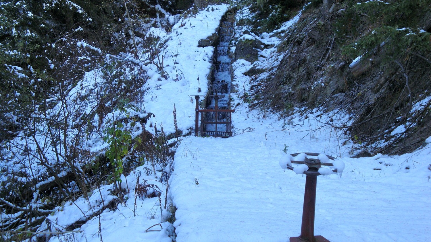 Muntersuon: prise d'eau