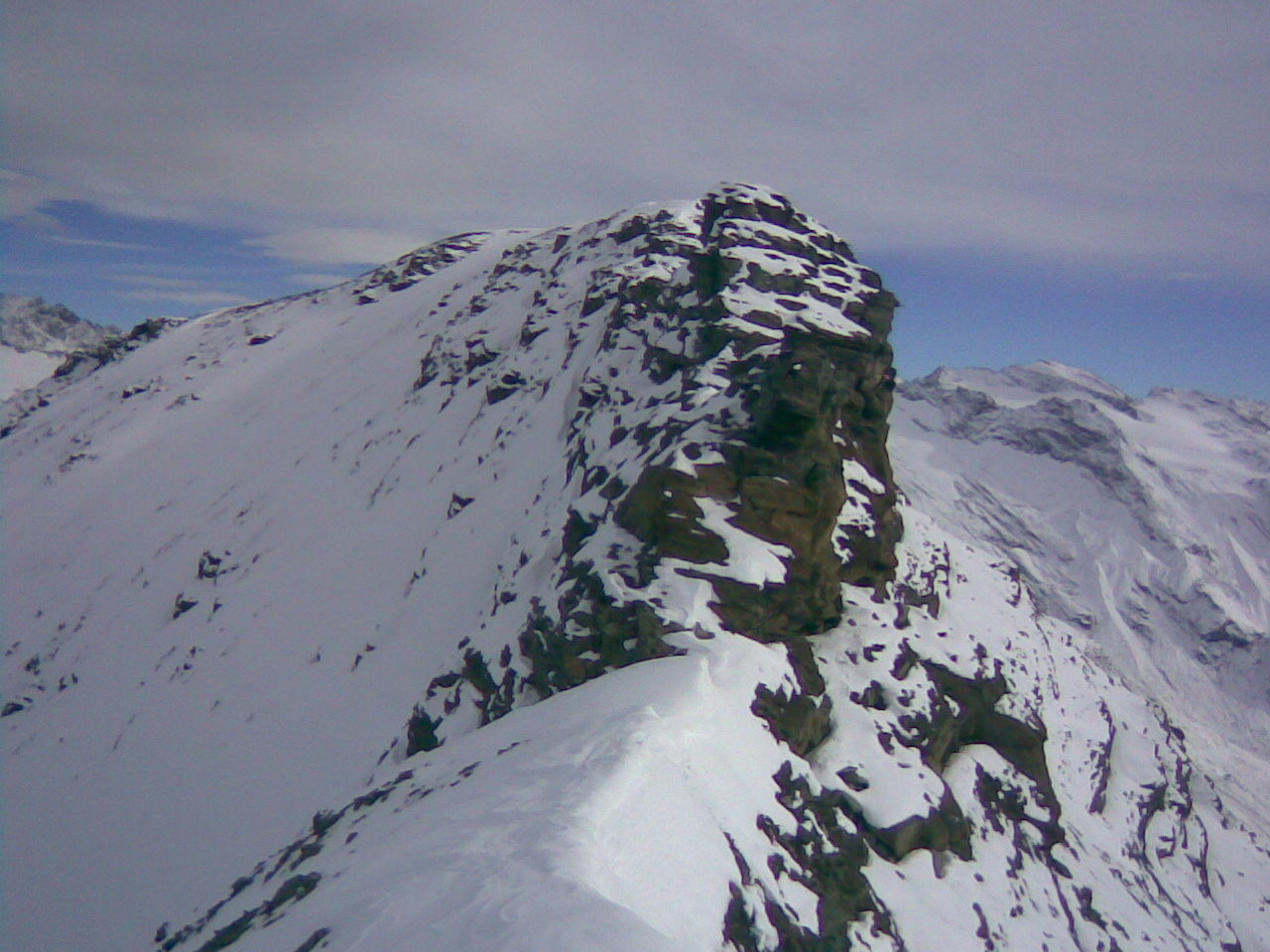 Ressaut sur l'arête