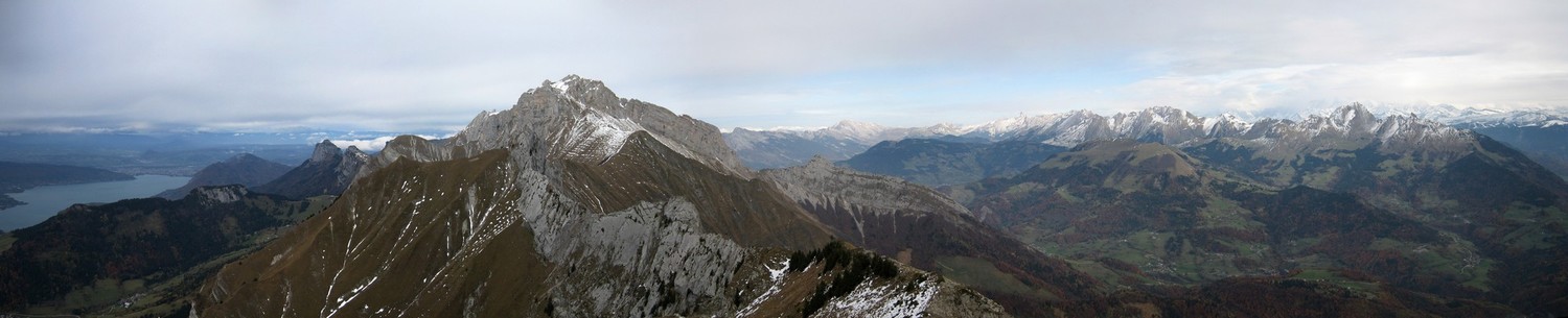 Des Aravis au Lac d'Annecy en passant par la Tournette