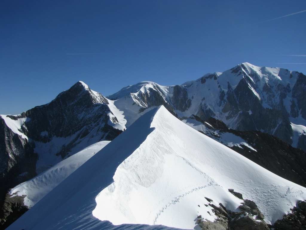 arête des Dômes de Miage