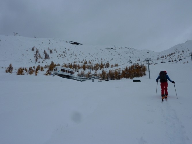 2100m le nouveau télésiége de la Pendine