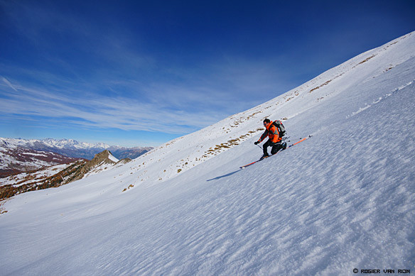 30 cm de neige en haut....Photo Rogier Van Rijn