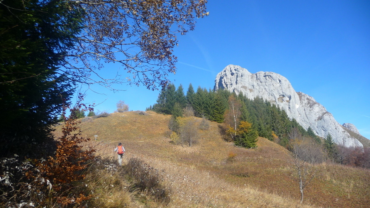 Arrivée à l'Arpettaz