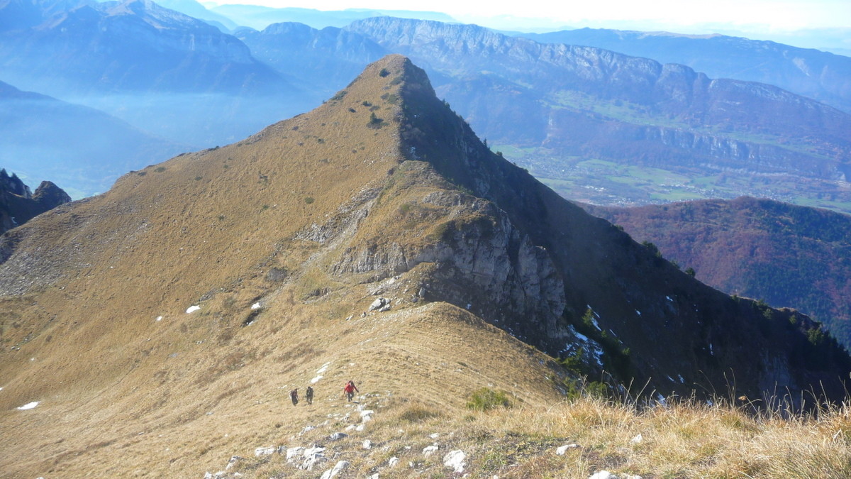 dernière montée prise depuis le sommet