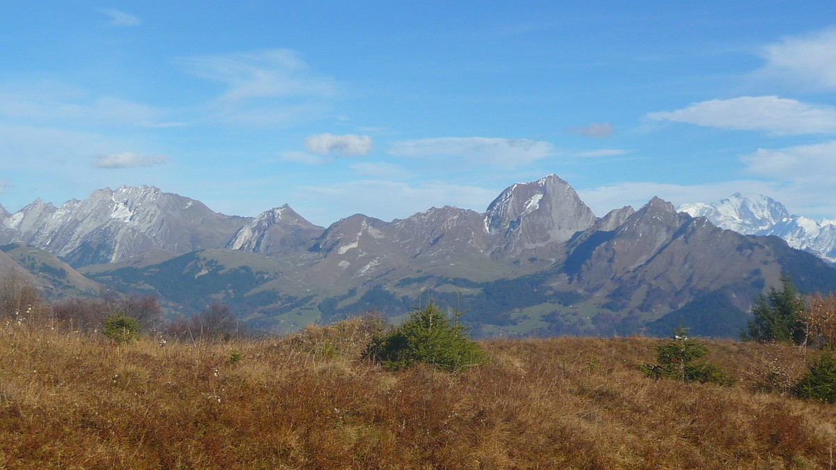 le Charvin depuis l'Arpettaz
