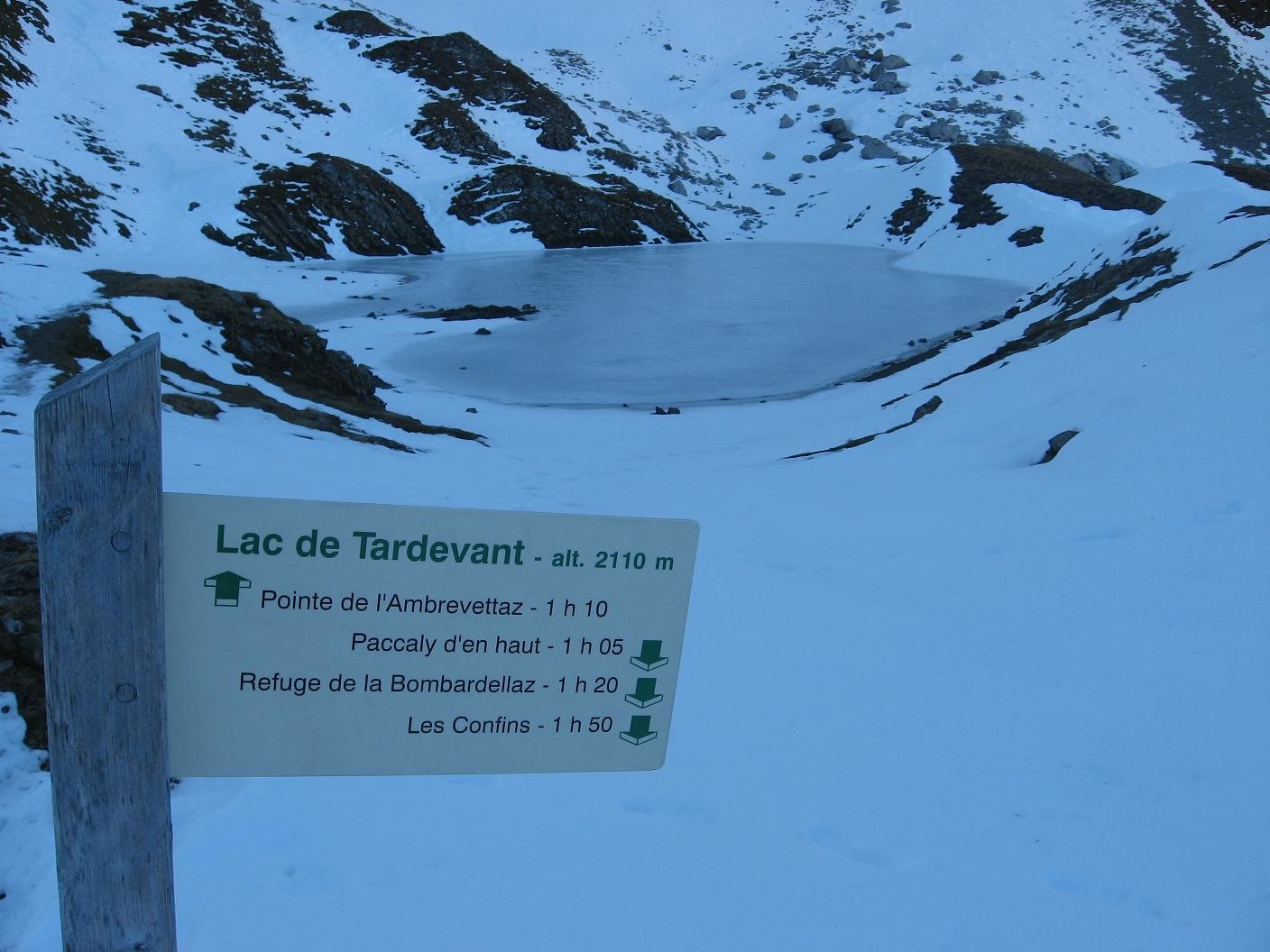 Lac gelé
