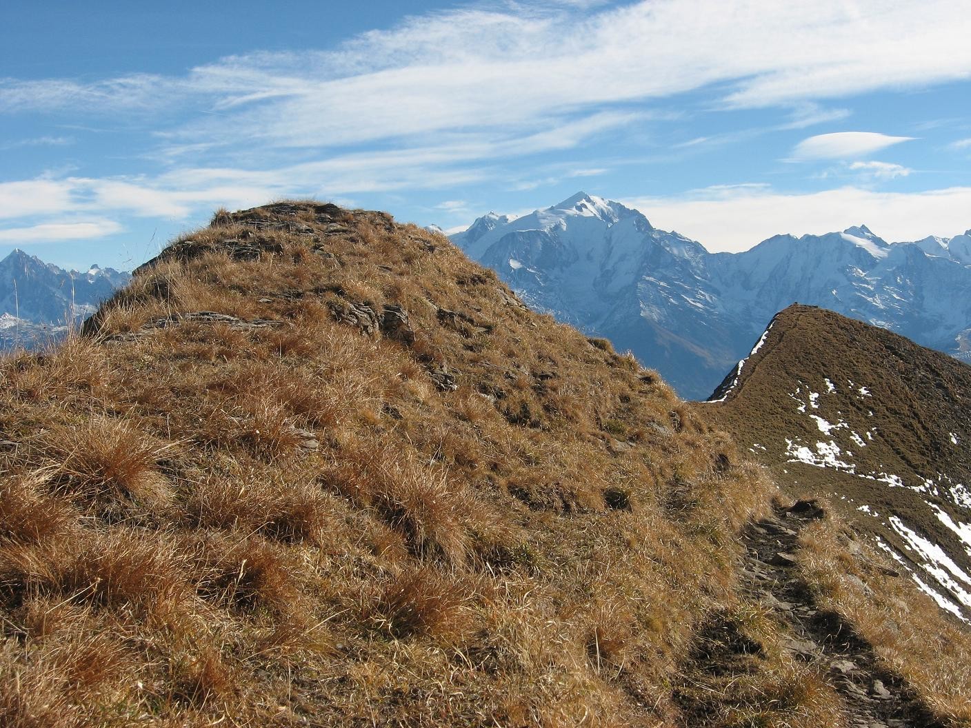 Crète et Mont Blanc