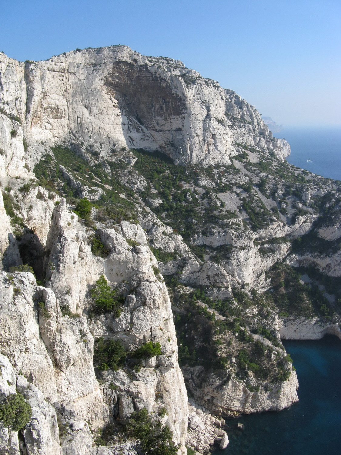 Vue sur la Concave depuis les Hommes Volants