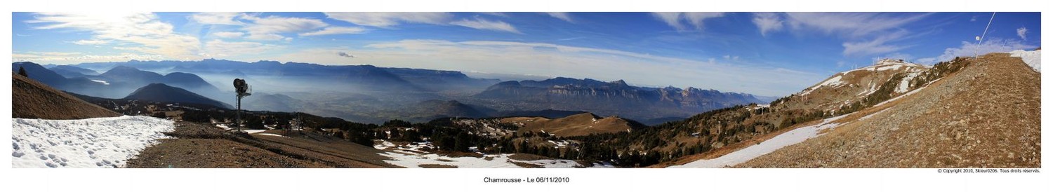 Panoramique 2 : Depuis les Crêtes