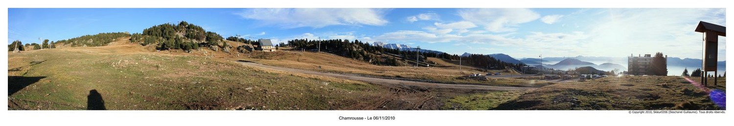 Panoramique 8 : Front de neige de Chamrousse 1750