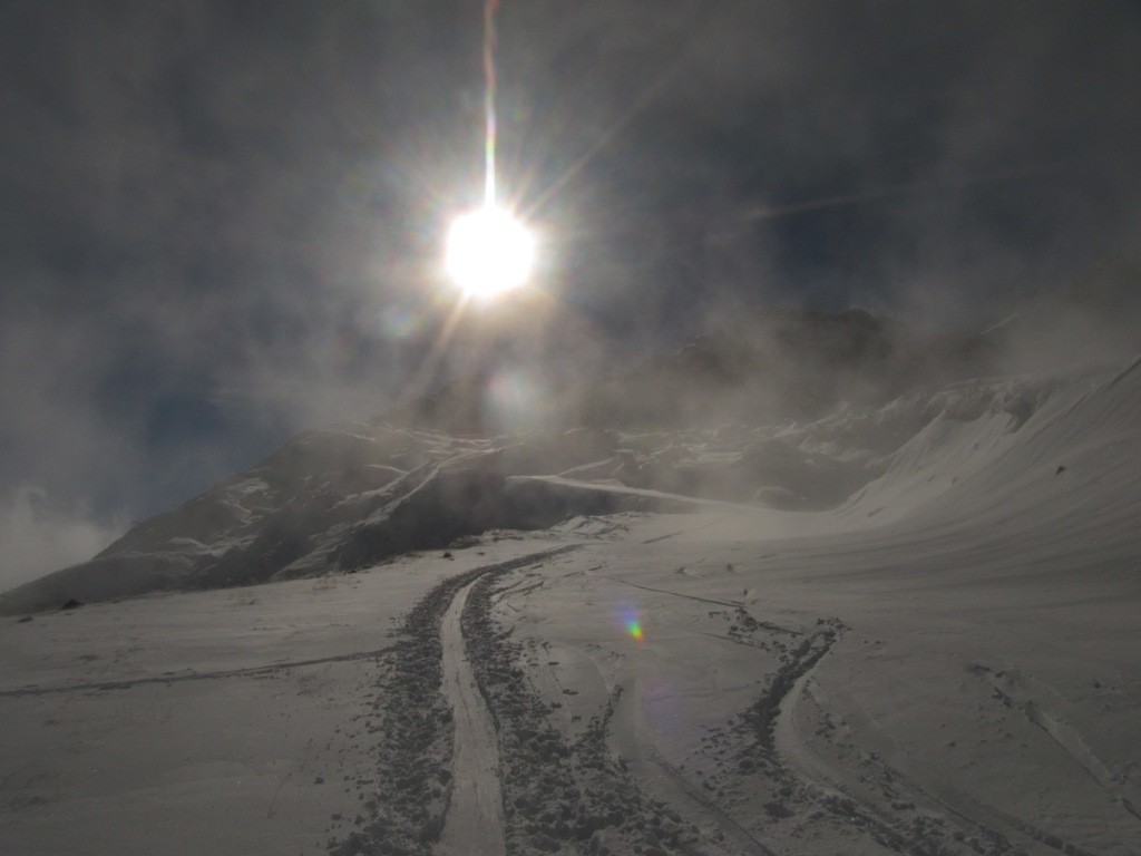 Entre soleil et brouillard
