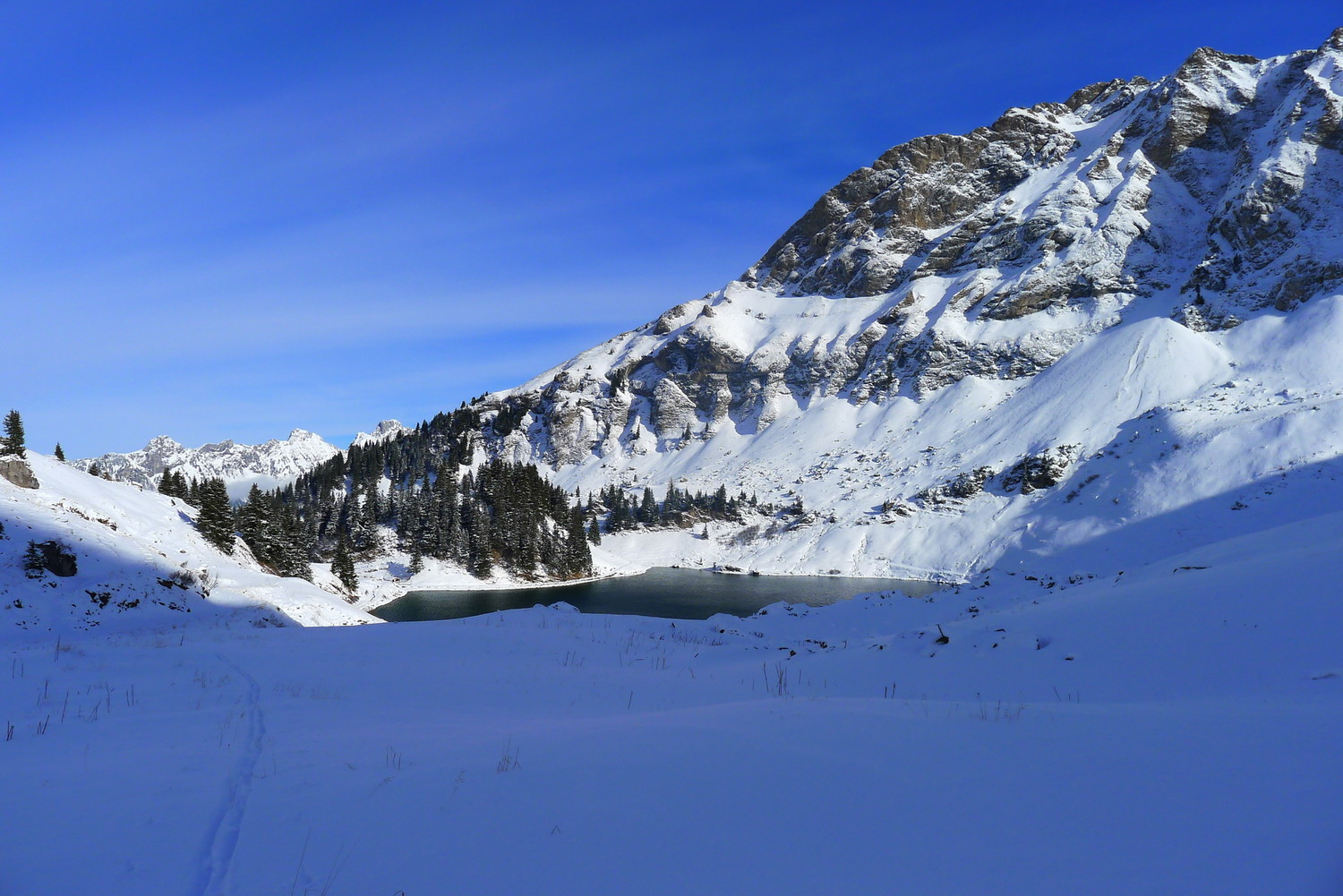 Vue sur le lac