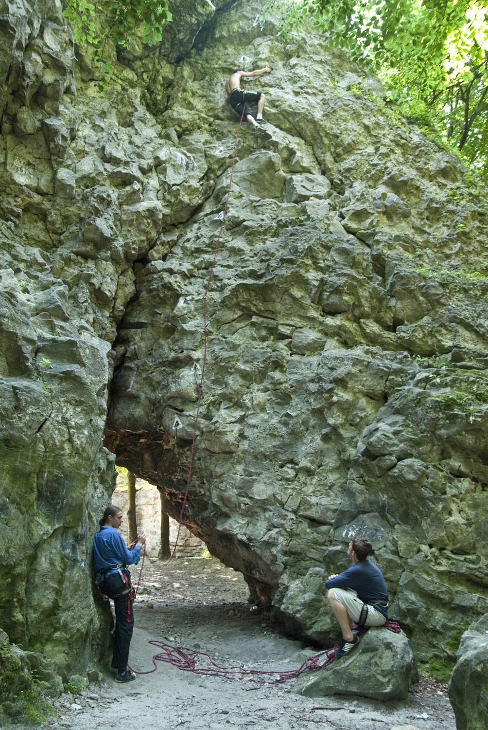 grimpeurs locaux