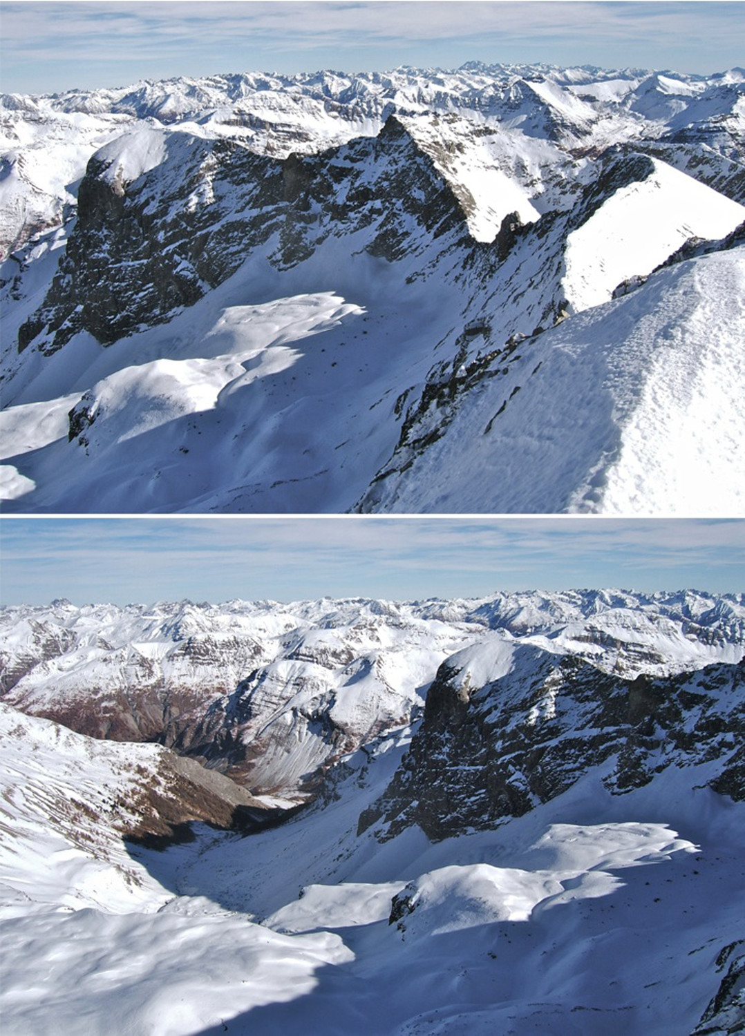 Pas de la Grande Barre coté N.