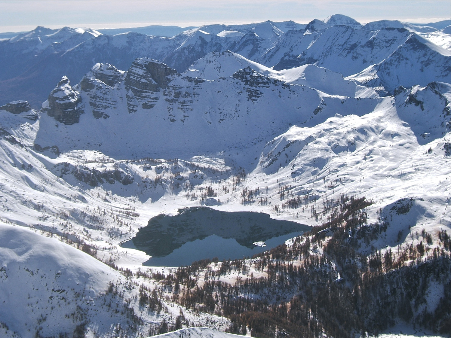 Lac d'Allos et ses Tours