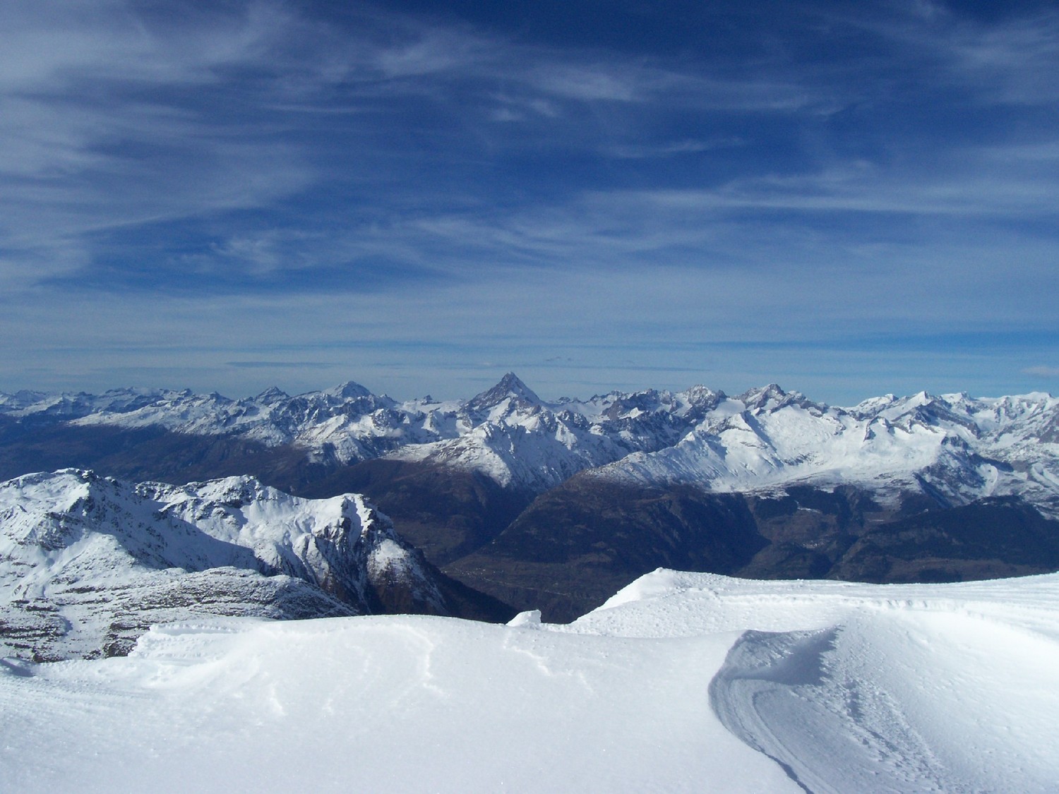 panorama dalla vetta