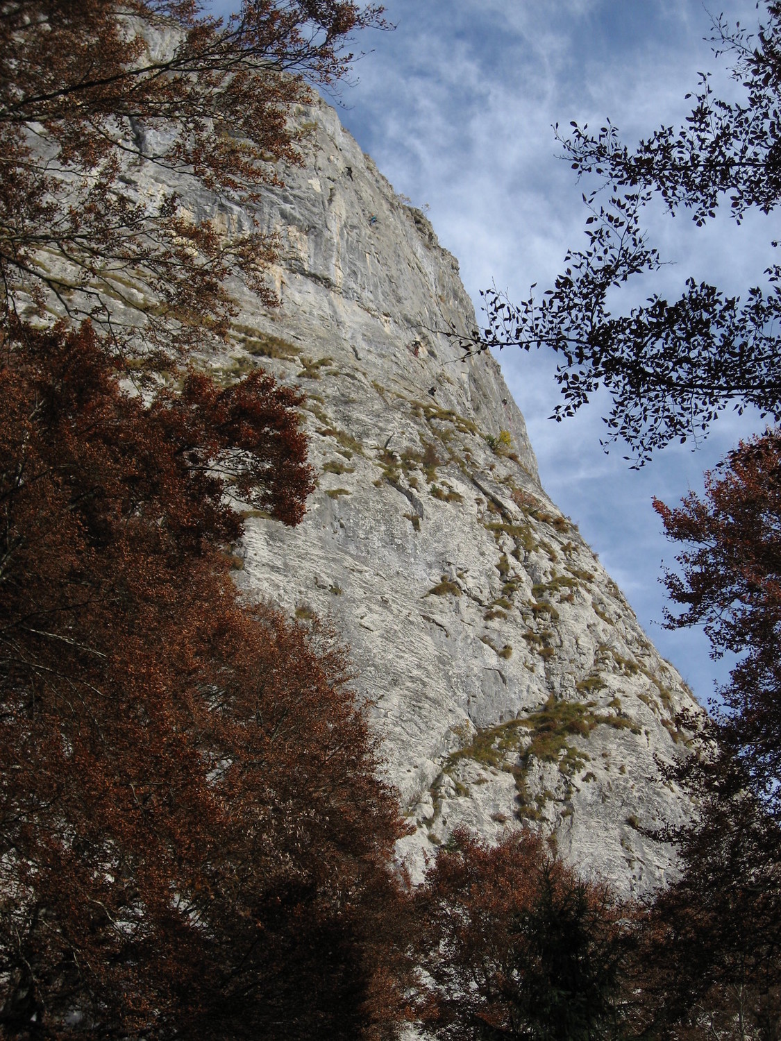la falaise du Jourdy