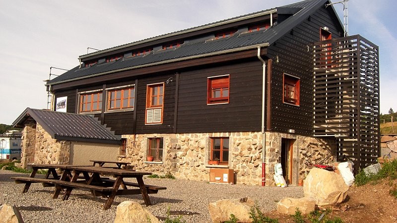 chalet-refuge des 3 Fours après rénovation (2010)