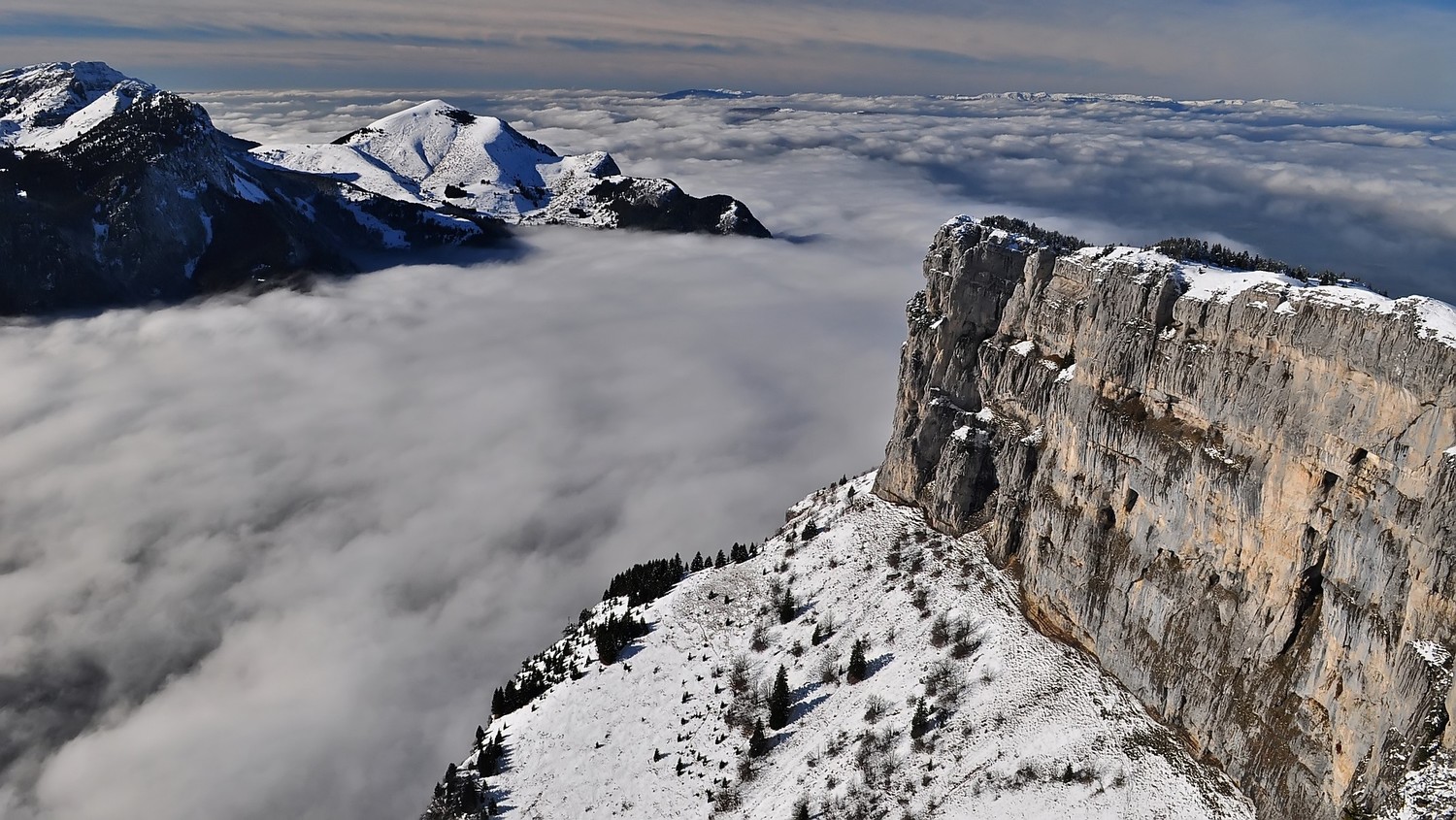 Falaise de Leschaux et Sur Cou