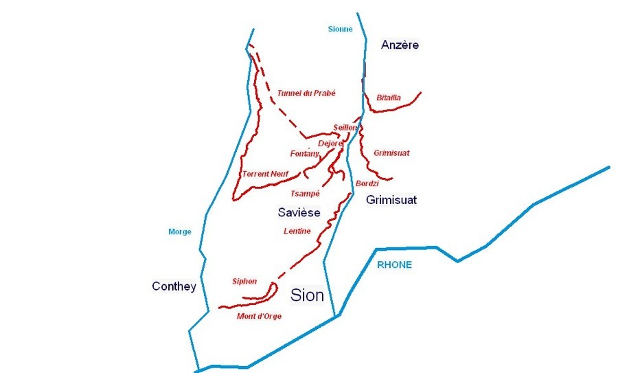 Bisses de la Sionne + Savièse