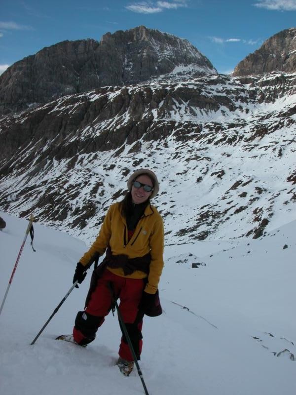 Petite pause souriante à la montée