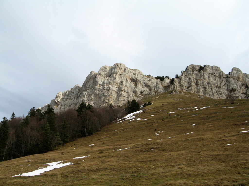 Le Petit Som depuis le col de la Ruchère