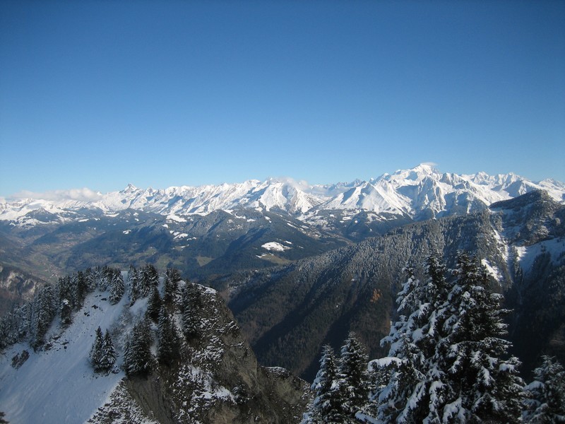 Aravis et Mont-Blanc