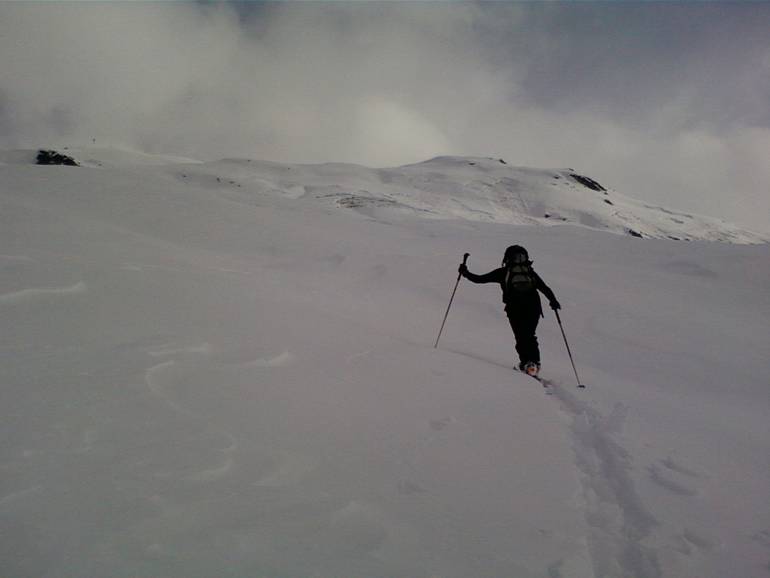...che fatica...lo scialp...