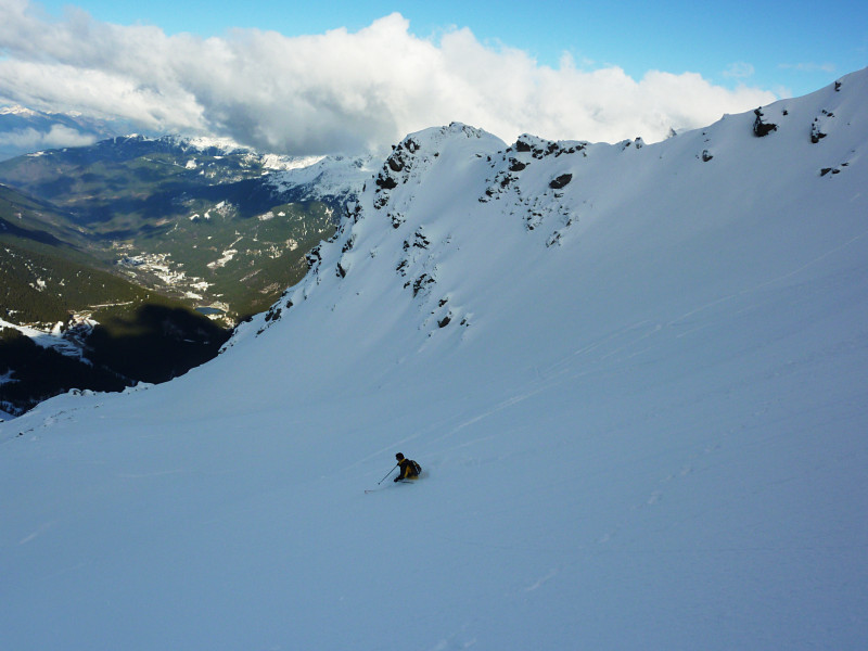 Le fond du Haut Bréda commence à blanchir