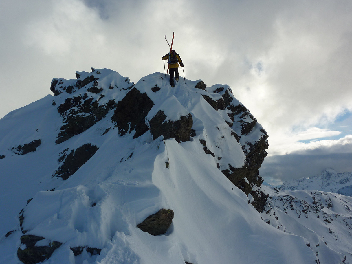 Montée sur l'Arête N de la Jasse
