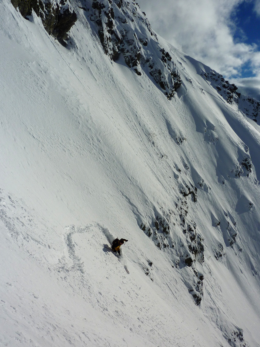 Dans le couloir W de la Jasse