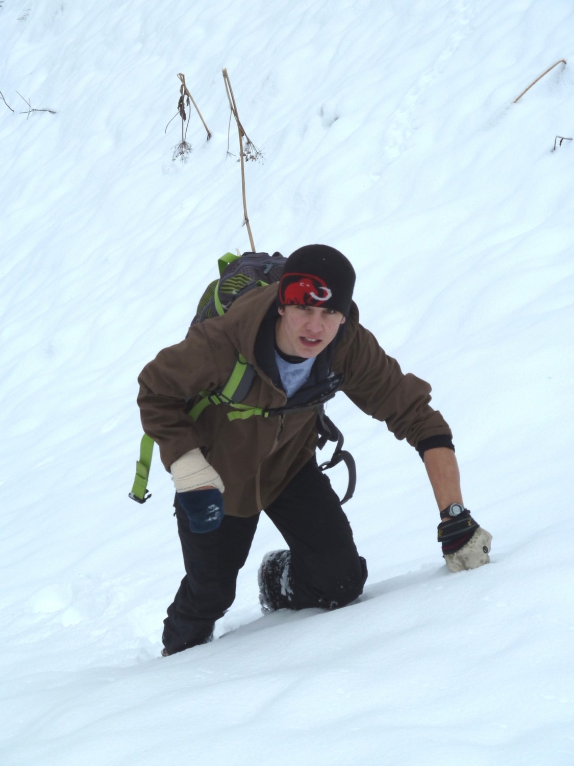 Moi vers la fin du couloir