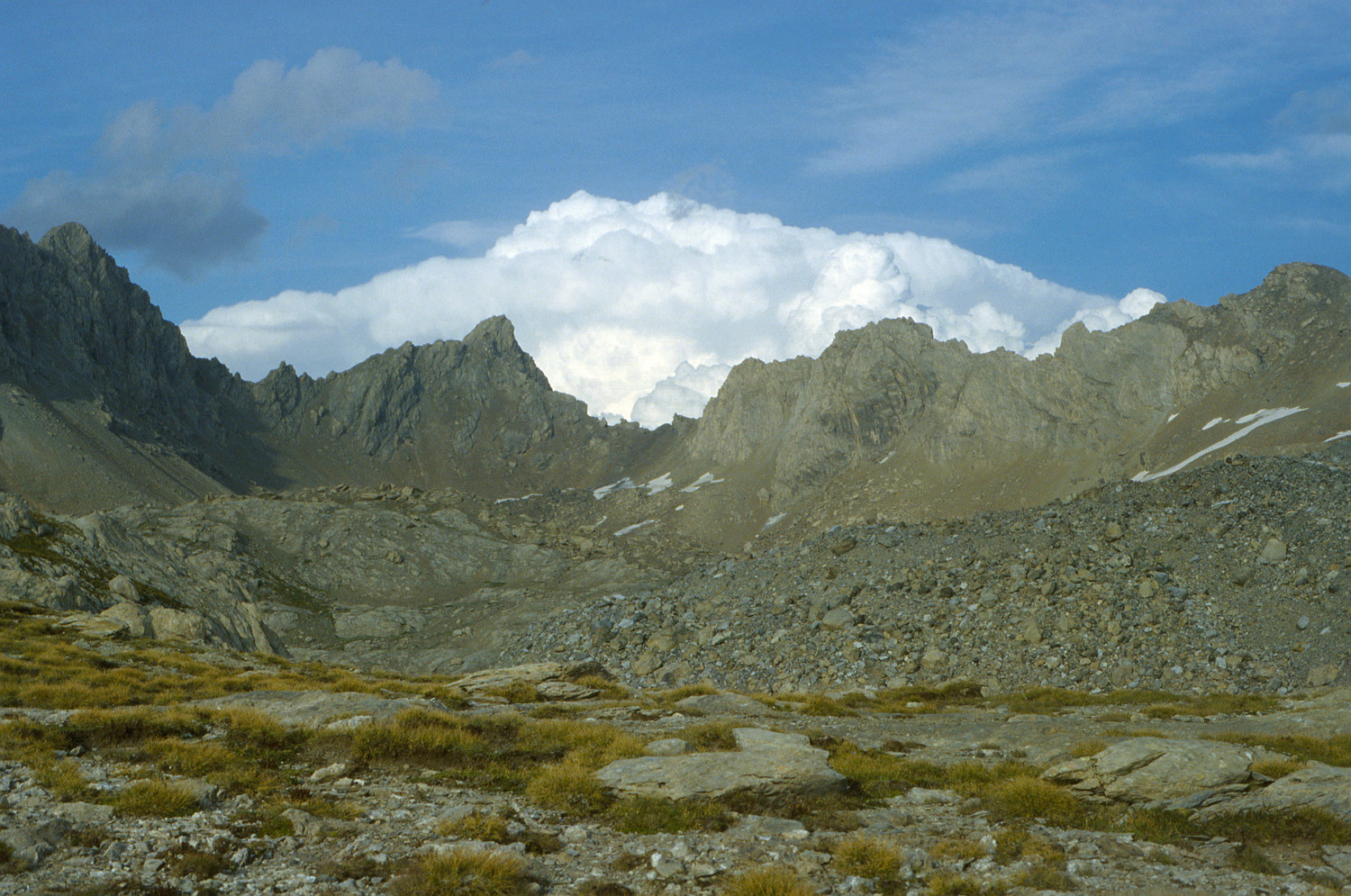 Brec de l'Homme, nuage du Viso