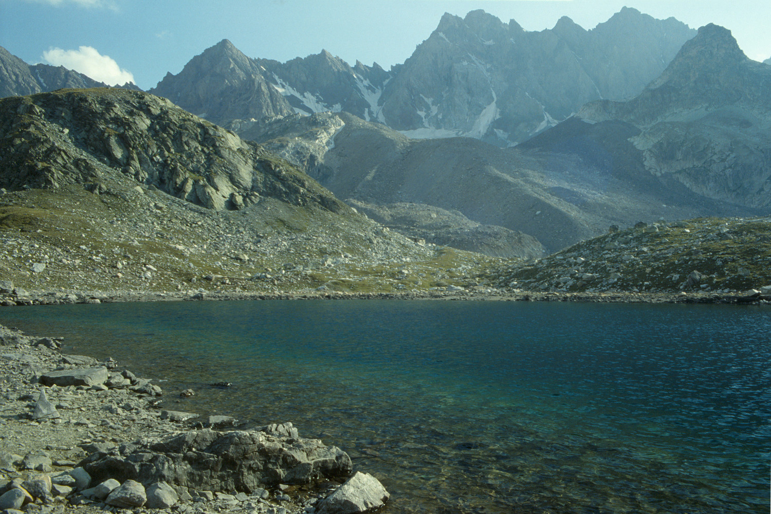 Aiguille de Chambeyron N, Lac de Marinet