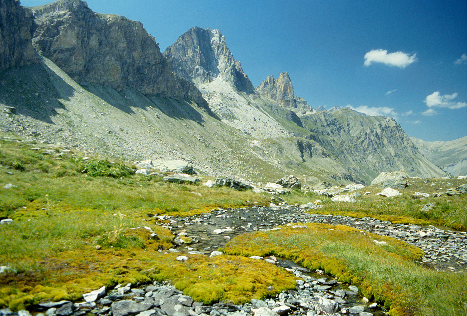 Vallon de Mary, Aiguilles Large et Pierre André du SE