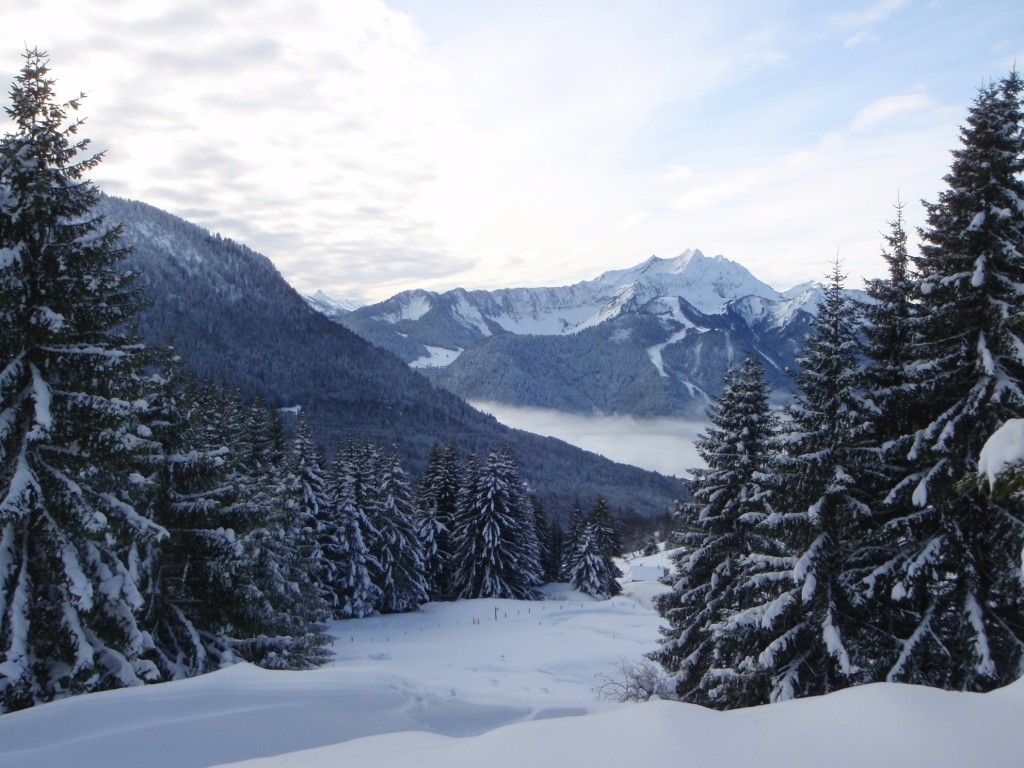 roc d'enfer, et pistes de la Grande Terche