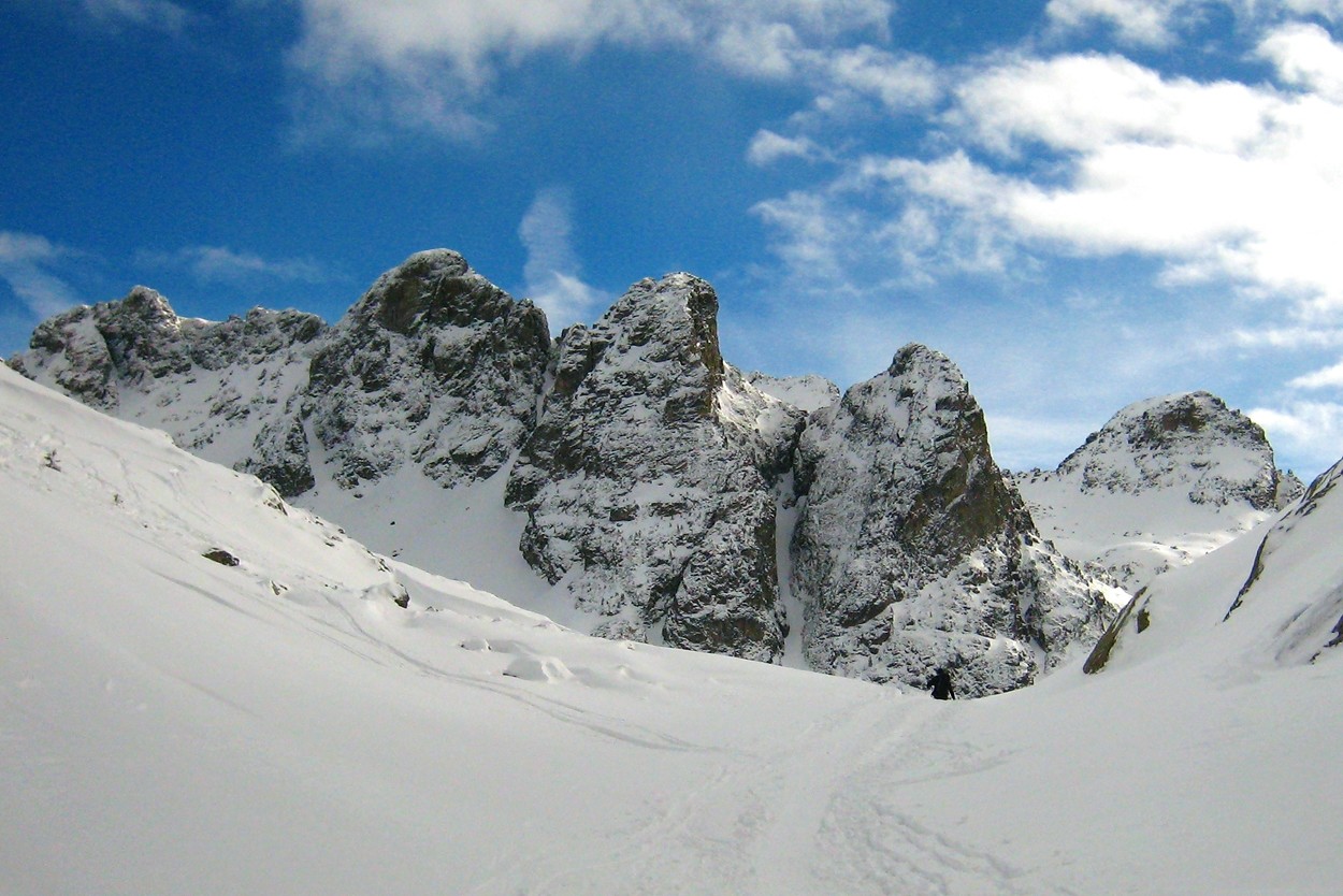 Depuis la Brèche Robert N vers l'E