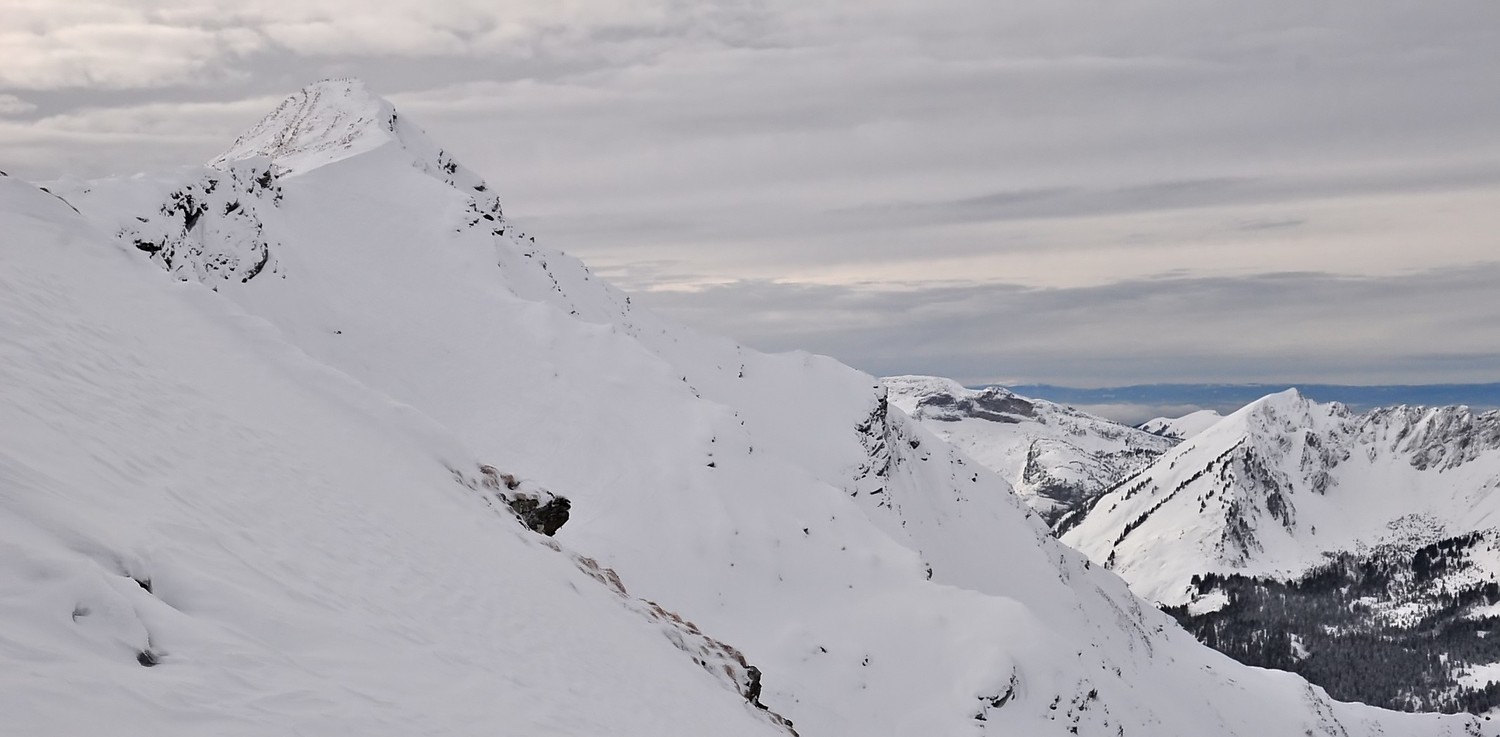 Pic Chaussy depuis le p. 2267 m.