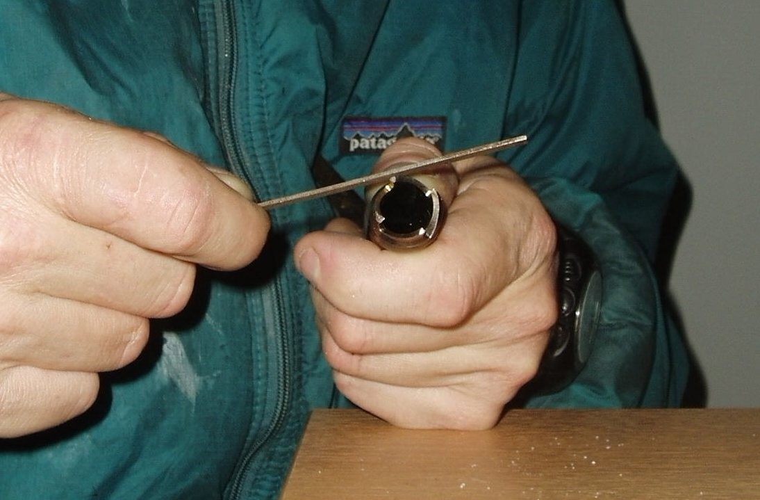 L'extérieur du tube