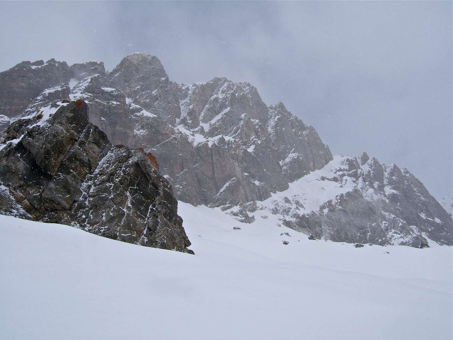 La Vire, passage clé, et le sommet de Rocca la Meja.