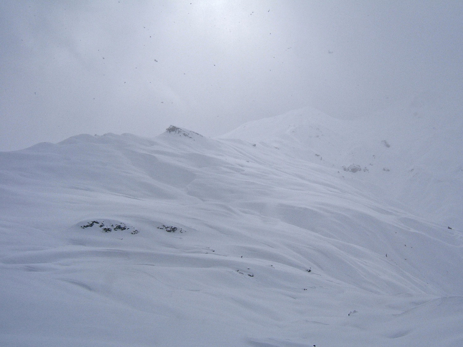 Vers le Colle Cologna.